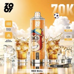 ZOOY Crystal 70K Puffs Disposable Vape Wholesale 09 Red Bull