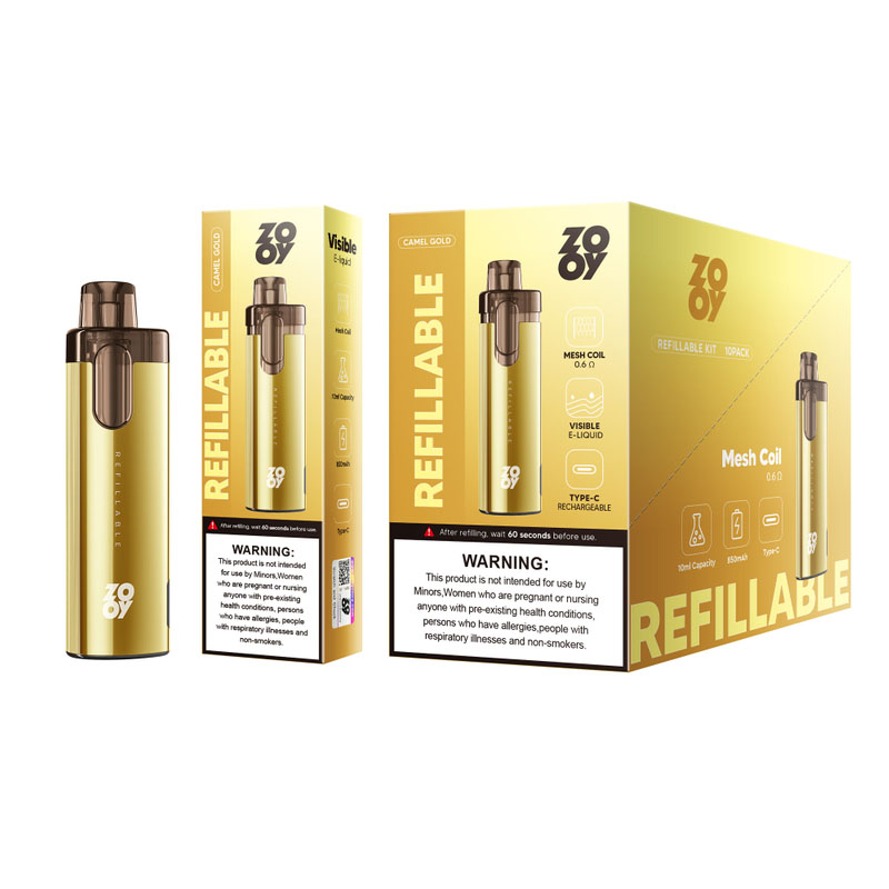ZOOY Refillable Pod Vape Kit 10ml E liquid Wholesale 3 ZOOY Refillable Pod Vape Kit 10ml E liquid Wholesale 3