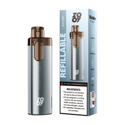 ZOOY Refillable Pod Vape Kit 10ml E liquid Wholesale 5 Rock Grey