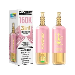 AIVONO 3in1 160K Puffs Shisha Hookah DTL Vape Wholesale 10