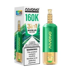 AIVONO 3in1 160K Puffs Shisha Hookah DTL Vape Wholesale