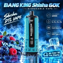 Bang King Shisha 60K Puffs DTL Disposable Vape Wholesale 1