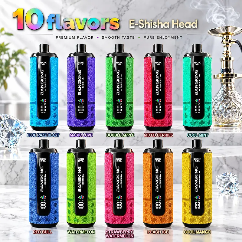 Bang King Shisha 60K Puffs DTL Disposable Vape Wholesale 2 Bang King Shisha 60K Puffs DTL Disposable Vape Wholesale 2