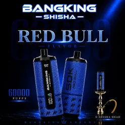 Bang King Shisha 60K Puffs DTL Disposable Vape Wholesale 06# Red Bull