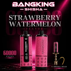 Bang King Shisha 60K Puffs DTL Disposable Vape Wholesale 08# Strawberry Watermelon