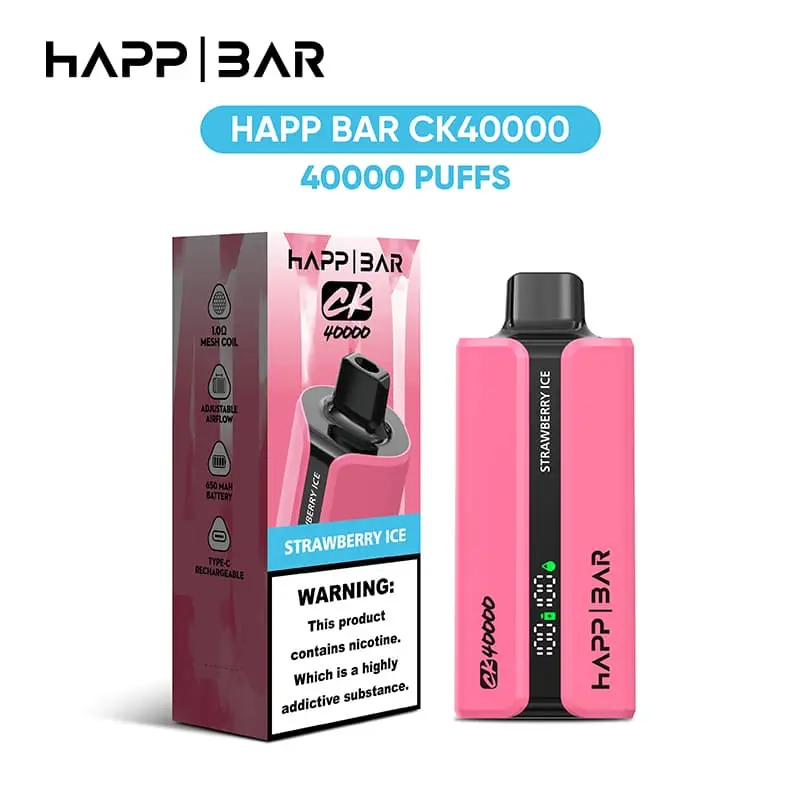 Happ Bar CK40000 40K Puffs Disposable Vape EU Warehouse 3