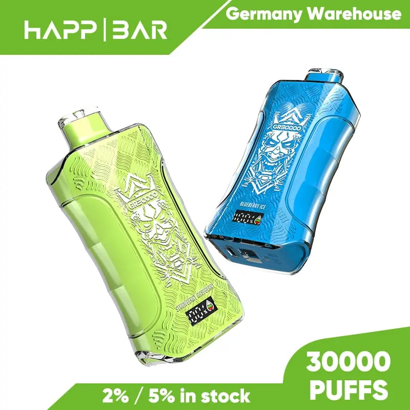 Happ Bar GR30000 30K Puffs Disposable Vape EU Warehouse 1