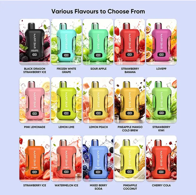 Happ Bar S130K 130000 Puffs Disposable Vape EU Warehouse 3 Happ Bar S130K 130000 Puffs Disposable Vape EU Warehouse 3
