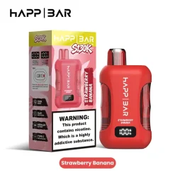 Happ Bar S130K 130000 Puffs Disposable Vape EU Warehouse 08 Strawberry Banana