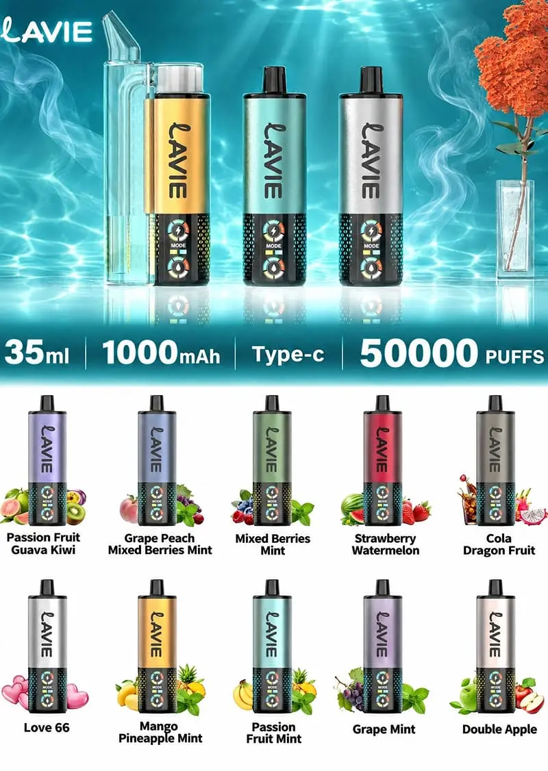 Lavie AF50 Shisha 50K Puffs DTL Disposable Vape Wholesale at Vape Sir 3 Lavie AF50 Shisha 50K Puffs DTL Disposable Vape Wholesale at Vape Sir 3