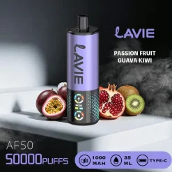 Lavie AF50 Shisha 50K Puffs DTL Disposable Vape Wholesale 01 Passion Fruit Guava Kiwi