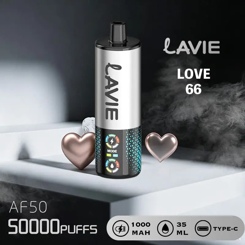 Lavie AF50 Shisha 50K Puffs DTL Disposable Vape Wholesale 06 Love 66