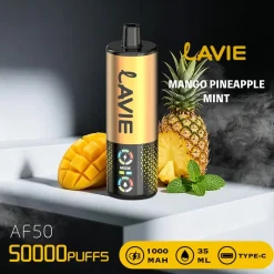 Lavie AF50 Shisha 50K Puffs DTL Disposable Vape Wholesale 07 Mango Pineapple Mint