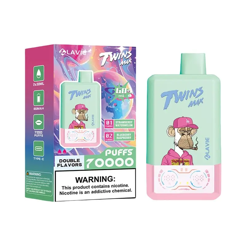 Lavie Twins Max 70000 Puffs Disposable Vape Wholesale