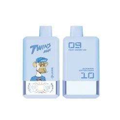 Lavie Twins Max 70000 Puffs Disposable Vape Wholesale 05 Fizzy Cherry Ice Blue Berry Cotton Candy