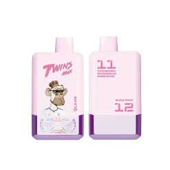 Lavie Twins Max 70000 Puffs Disposable Vape Wholesale 06 Strawberry Watermelon Bubblegum Mixed Fruit