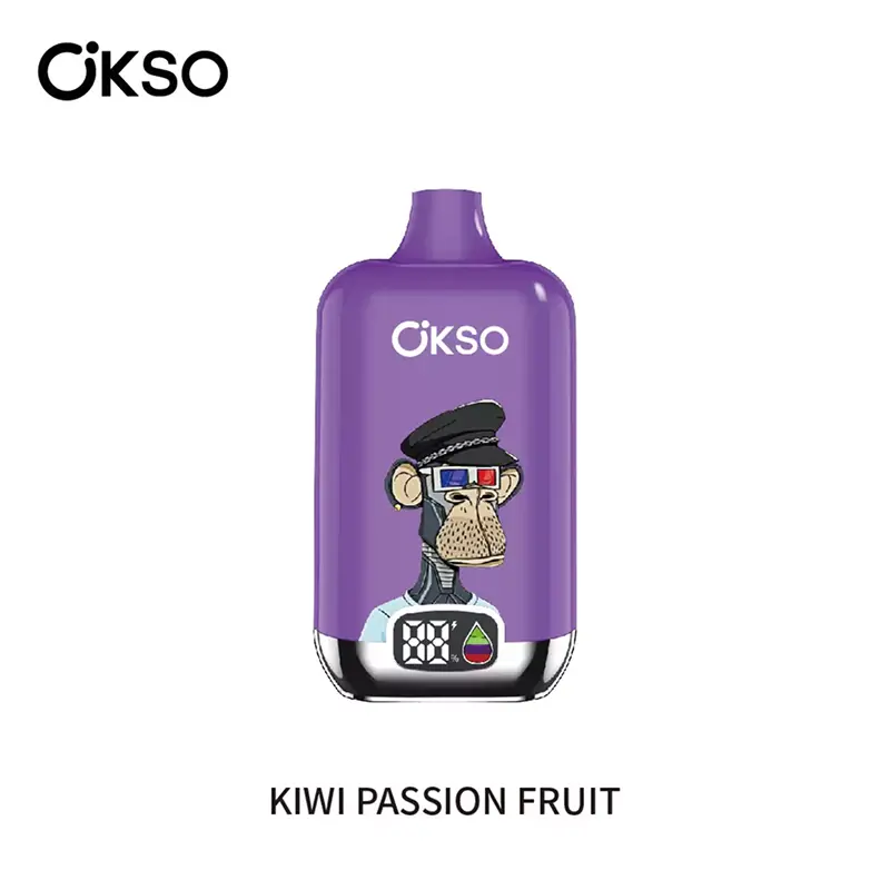OKSO Digital 12000 Puffs Disposable Vape Wholesale 07 Kiwi Passion Fruit