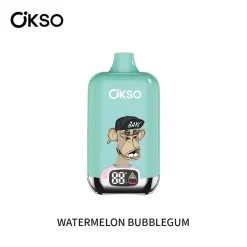 OKSO Digital 12000 Puffs Disposable Vape Wholesale 10 Watermelon Bubblegum