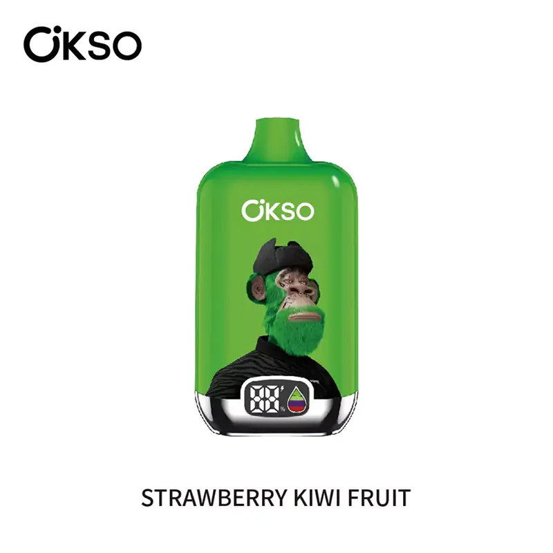OKSO Digital 12000 Puffs Disposable Vape Wholesale 15 Strawberry Kiwi Fruit