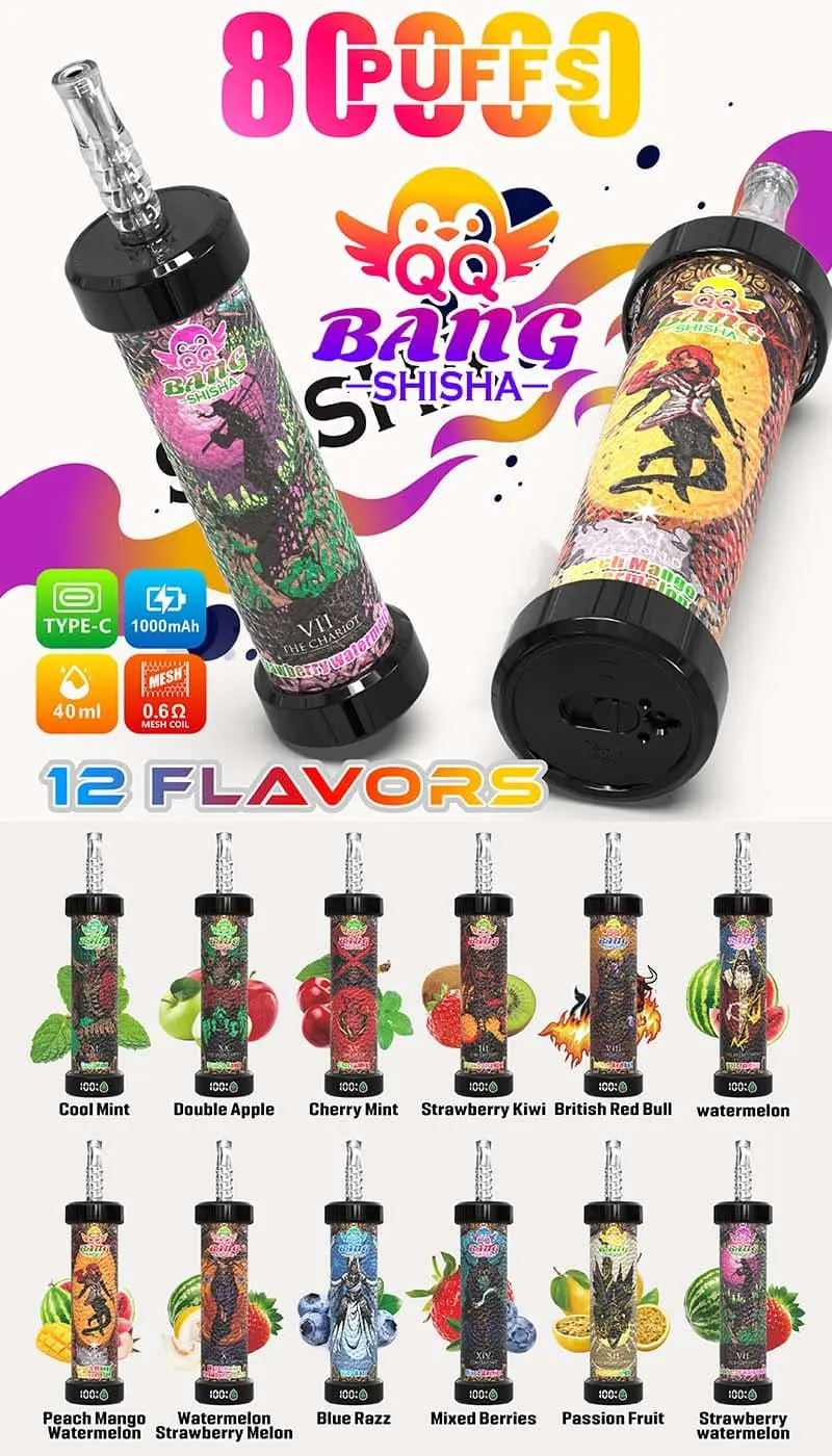 QQ Bang Shisha 80000 Puffs DTL Disposable Vape Wholesale 2 QQ Bang Shisha 80000 Puffs DTL Disposable Vape Wholesale 2