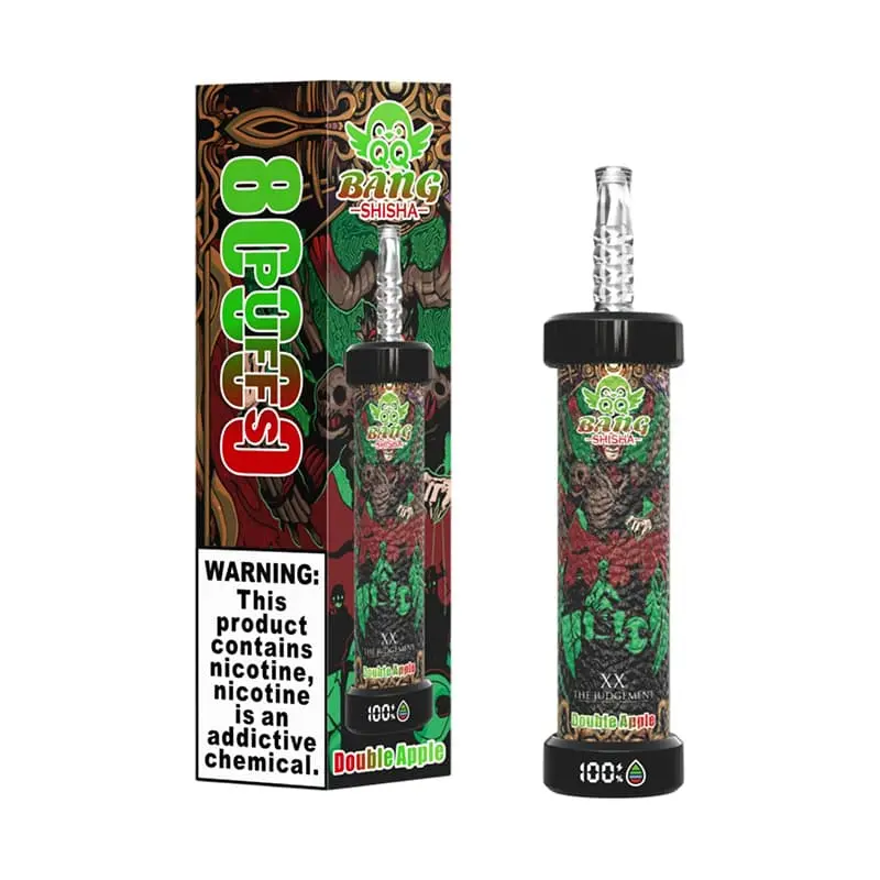 QQ Bang Shisha 80000 Puffs DTL Disposable Vape Wholesale 02 Double Apple