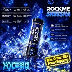 ROCKME SHEESHA 50000 Puffs DTL Disposable Vape Wholesale 1