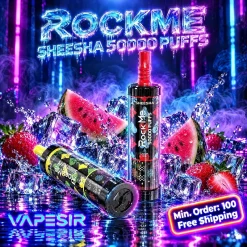 ROCKME SHEESHA 50000 Puffs DTL Disposable Vape Wholesale 2