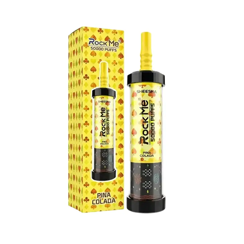 ROCKME SHEESHA 50000 Puffs DTL Disposable Vape Wholesale
