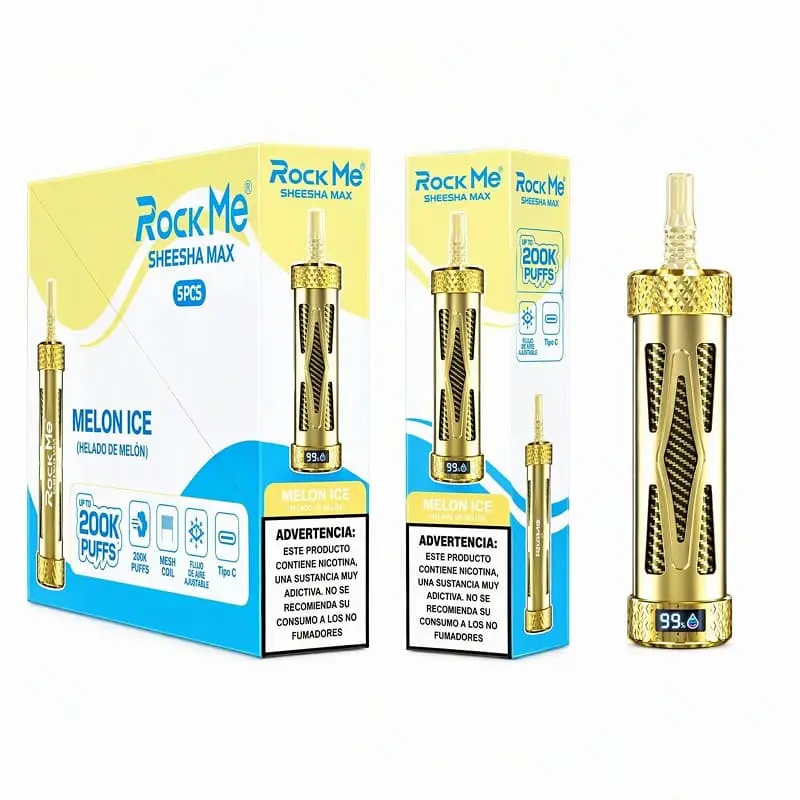 ROCKME SHEESHA MAX 200K Puffs Disposable Vape Wholesale 1 ROCKME SHEESHA MAX 200K Puffs Disposable Vape Wholesale 1