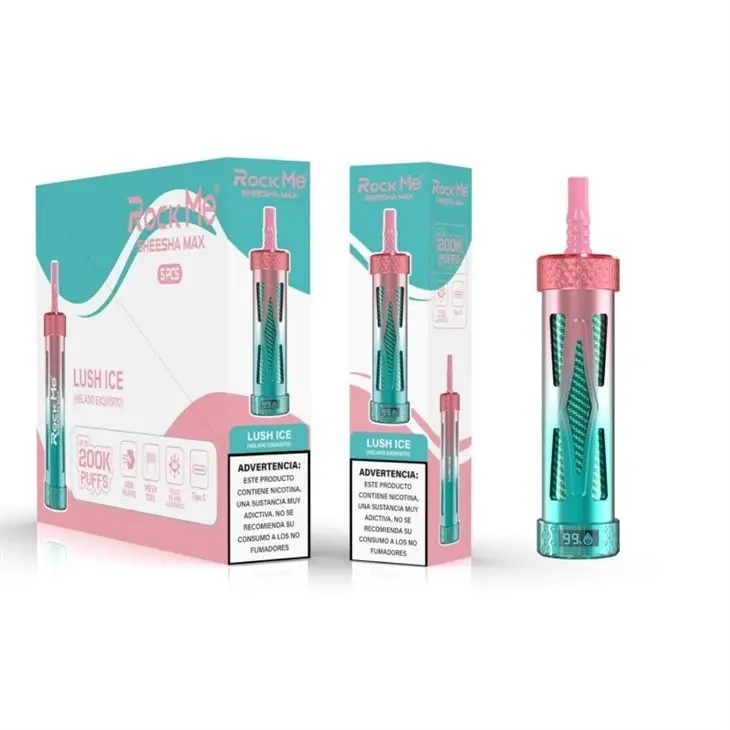 ROCKME SHEESHA MAX 200K Puffs Disposable Vape Wholesale 13