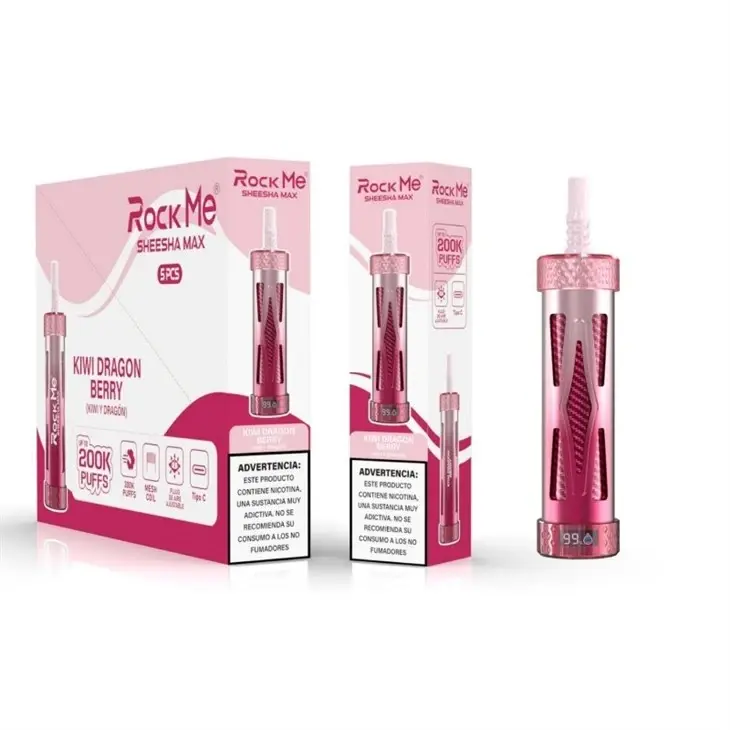 ROCKME SHEESHA MAX 200K Puffs Disposable Vape Wholesale 7