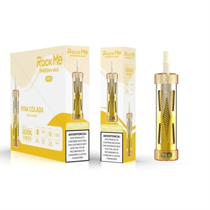ROCKME SHEESHA MAX 200K Puffs Disposable Vape Wholesale 8