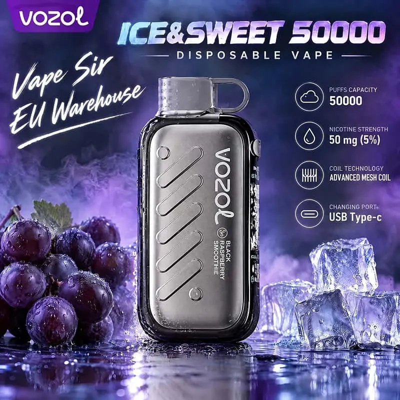 VOZOL Gear Ice&Sweet 50K Puffs Disposable Vape EU Warehouse 1