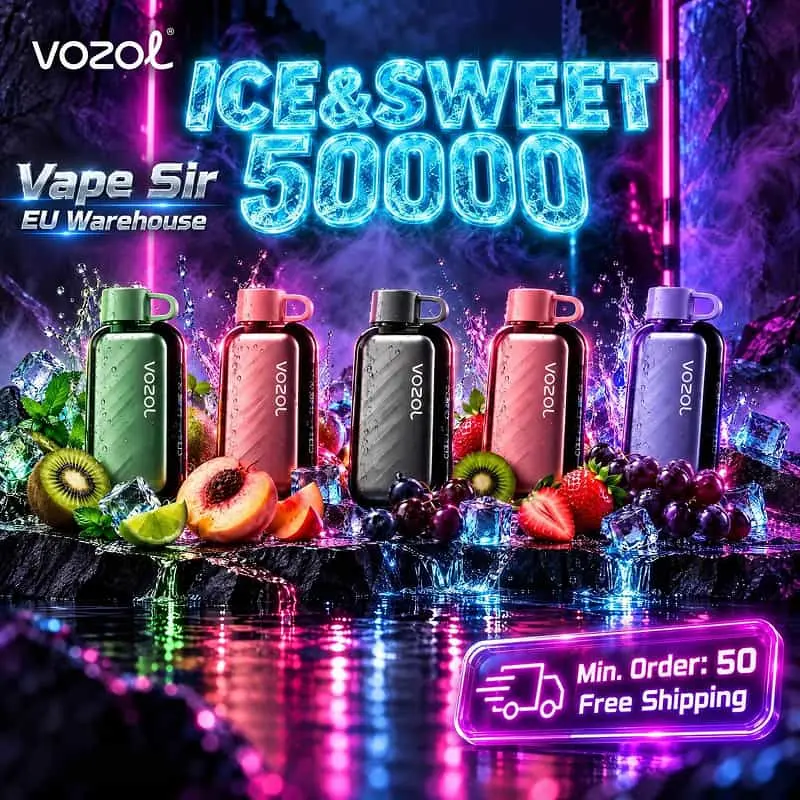 VOZOL Gear Ice&Sweet 50K Puffs Disposable Vape EU Warehouse 2