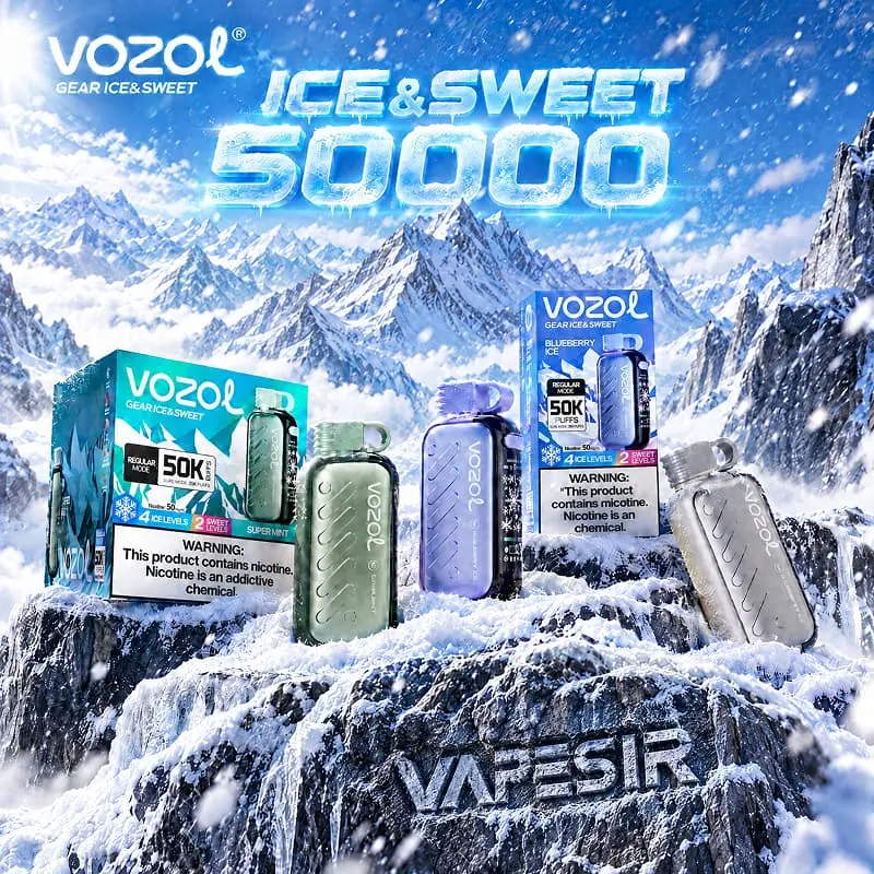 VOZOL Gear Ice&Sweet 50K Puffs Disposable Vape EU Warehouse at Vape Sir VOZOL Gear Ice&Sweet 50K Puffs Disposable Vape EU Warehouse at Vape Sir