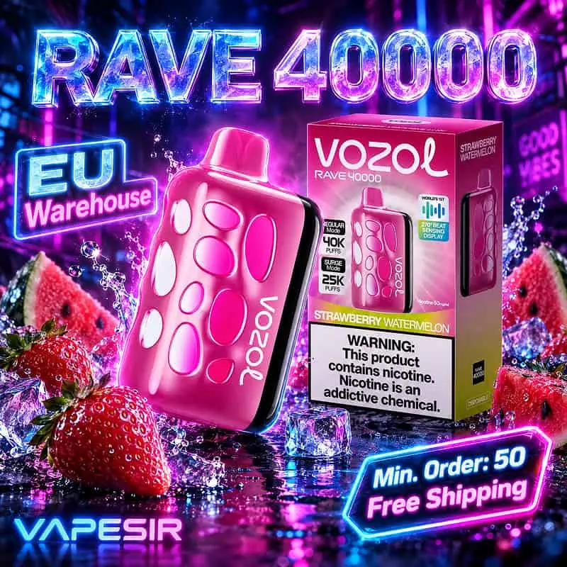 VOZOL RAVE 40K Puffs Disposable Vape Wholesale EU Warehouse 1