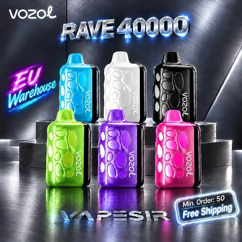 VOZOL RAVE 40K Puffs Disposable Vape Wholesale EU Warehouse 3 VOZOL RAVE 40K Puffs Disposable Vape Wholesale EU Warehouse 3