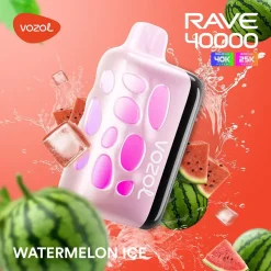 VOZOL RAVE 40K Puffs Disposable Vape Wholesale EU Warehouse 01 Watermelon Ice