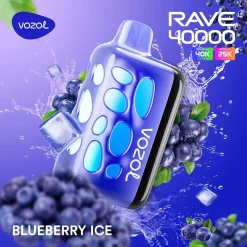 VOZOL RAVE 40K Puffs Disposable Vape Wholesale EU Warehouse 04 Blueberry Ice