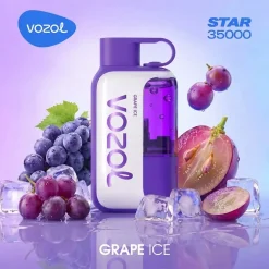 VOZOL Star 35K Puffs Disposable Vape Wholesale EU Warehouse 02 Grape lce