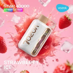 VOZOL Star 40K Puffs Disposable Vape Wholesale EU Warehouse 05 Strawberry Ice