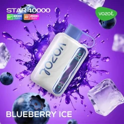 VOZOL Star 40K Puffs Disposable Vape Wholesale EU Warehouse 07 Blueberry Ice