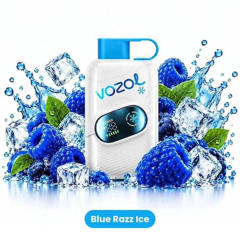 VOZOL Star Click 50K Puffs Disposable Vape EU Warehouse 02 Blue Razz Ice
