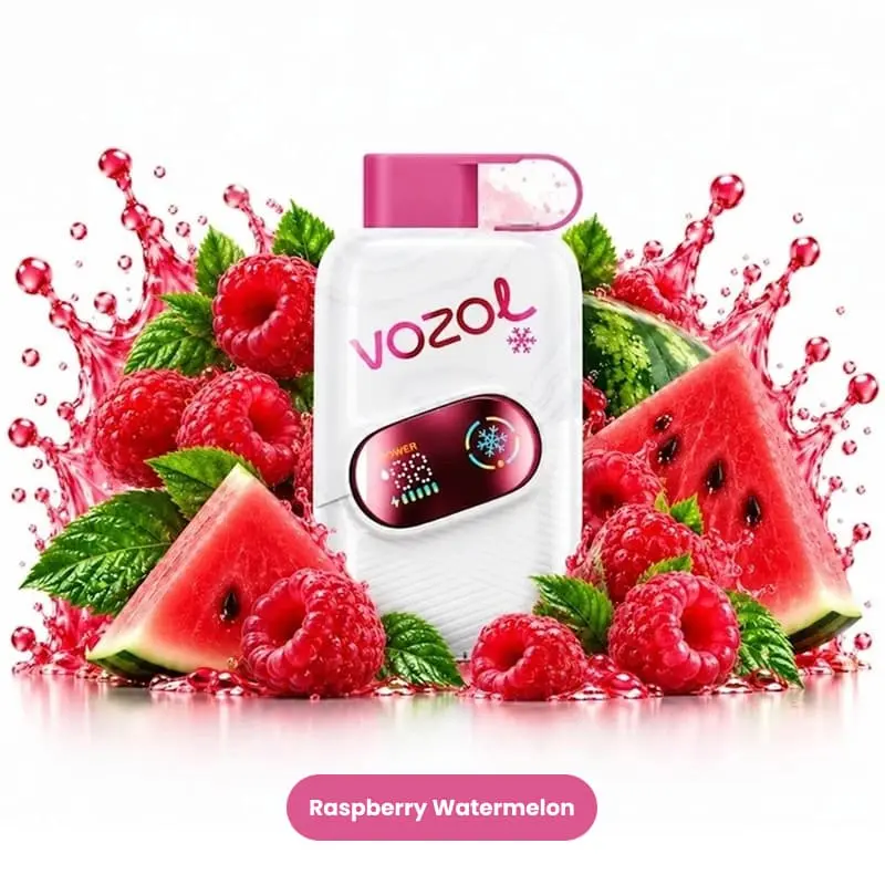 VOZOL Star Click 50K Puffs Disposable Vape EU Warehouse 13 Raspberry Watermelon