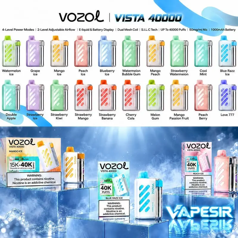 VOZOL Vista 40K Puffs Disposable Vape Wholesale EU Warehouse 3 VOZOL Vista 40K Puffs Disposable Vape Wholesale EU Warehouse 3