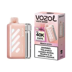 VOZOL Vista 40K Puffs Disposable Vape Wholesale EU Warehouse 13 Peach berry