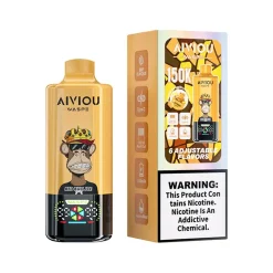 Waspe Aiviou 6in1 150K Puffs Disposable Vape Wholesale 03 Red Bull Ice Raspberry Pomp Sour Mango Strawberry