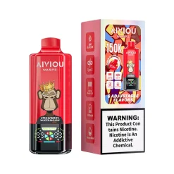 Waspe Aiviou 6in1 150K Puffs Disposable Vape Wholesale 04 Strawberry Watermelon Juicy Peach Ice Triple Berry Ice