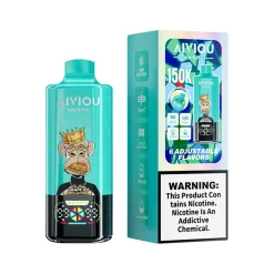 Waspe Aiviou 6in1 150K Puffs Disposable Vape Wholesale 06 Grape Ice Blue Razz Cherry Strawberry Ice