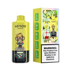 Waspe Aiviou 6in1 150K Puffs Disposable Vape Wholesale 09 Strawberry Banana Kiwi Watermelon Coconut Strawberry